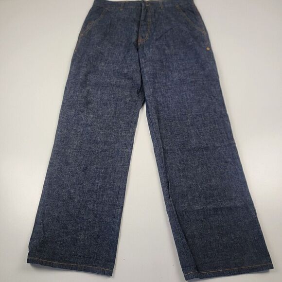 Vintage Y2K Ecko Untld Jeans Mens 34x30 Baggy Wide Leg Grunge Jnco Style Hip Hop - Picture 11 of 11